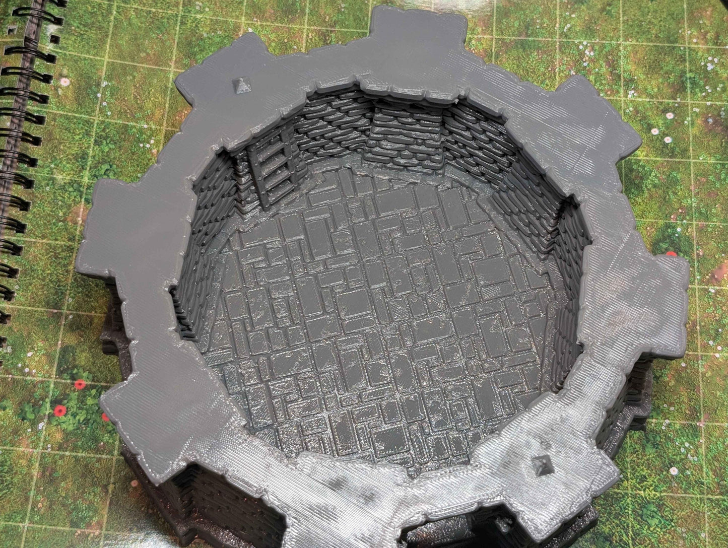 Ulvheim Tower Small - Medieval Stone Defense Terrain for Fantasy Tabletop, Dungeons and Dragons, Age of Sigmar, Warhammer 28mm Scenery