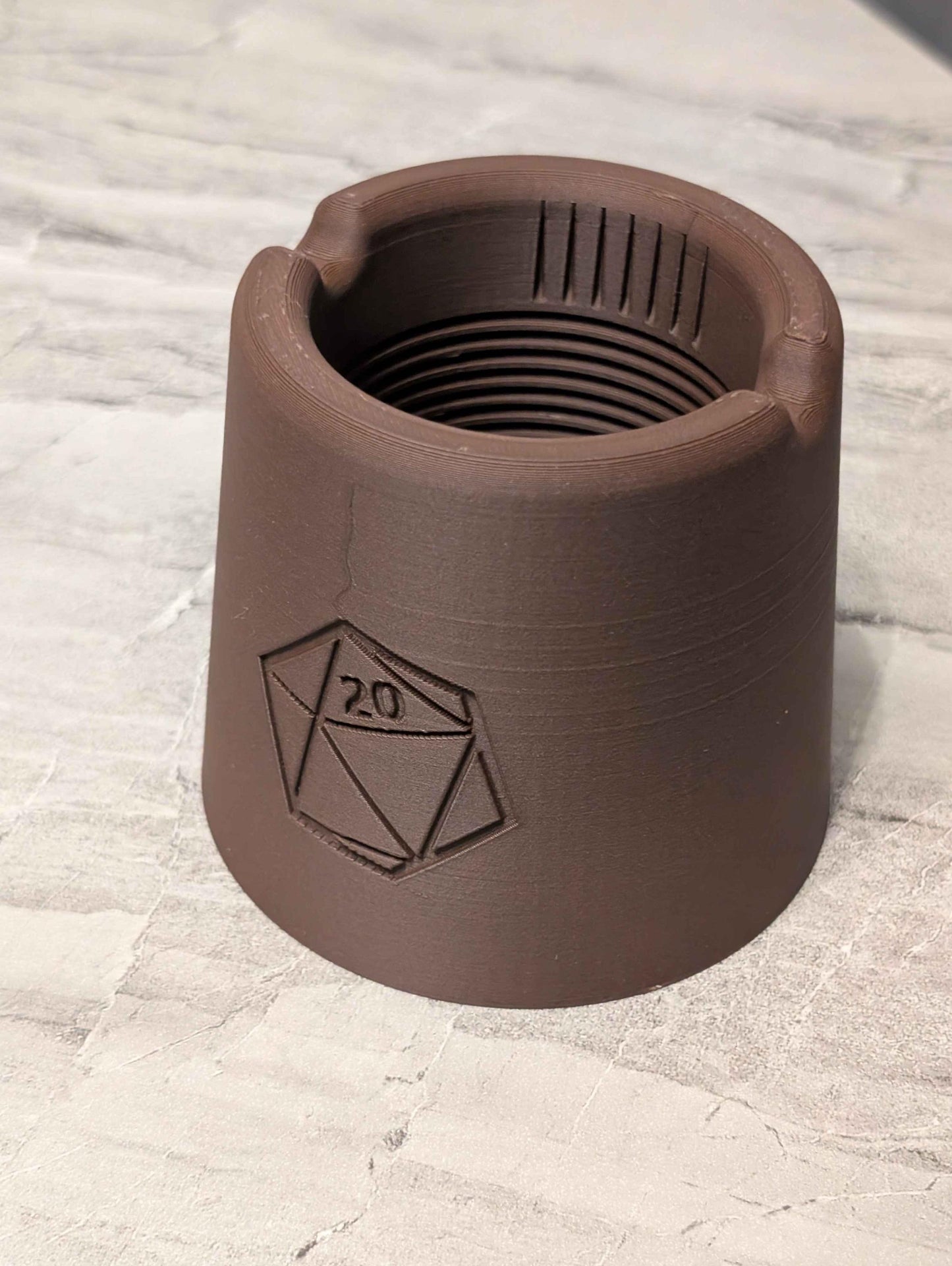 Miniatures Paint Brush Cleaning Pot and Paint Brush Holder