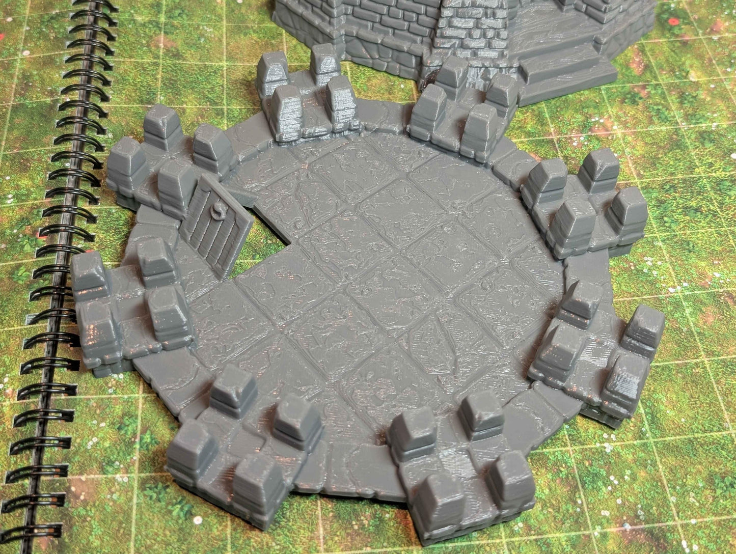 Ulvheim Tower Small - Medieval Stone Defense Terrain for Fantasy Tabletop, Dungeons and Dragons, Age of Sigmar, Warhammer 28mm Scenery