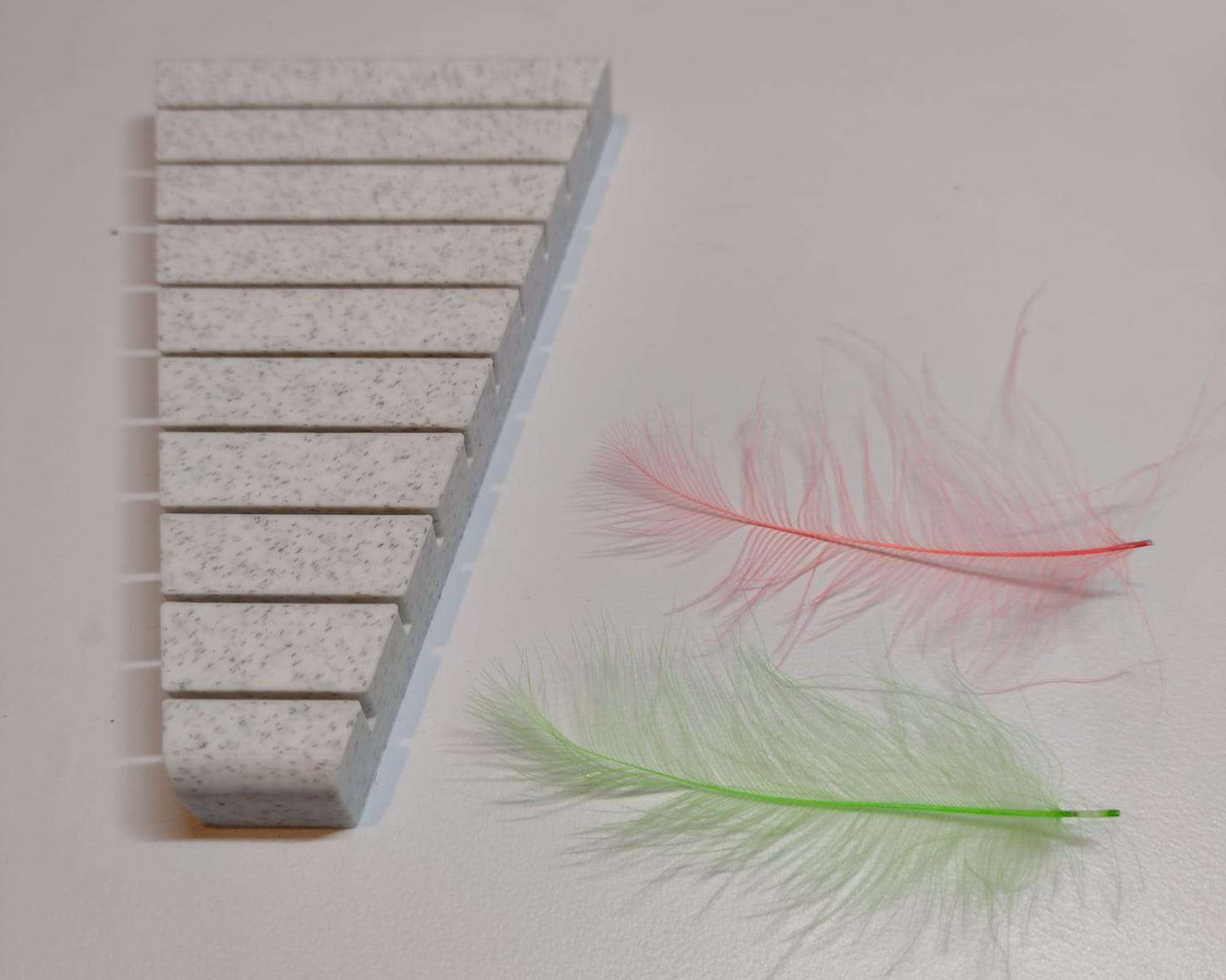 Fly Tying Feather Folder - CDC Feathers Block