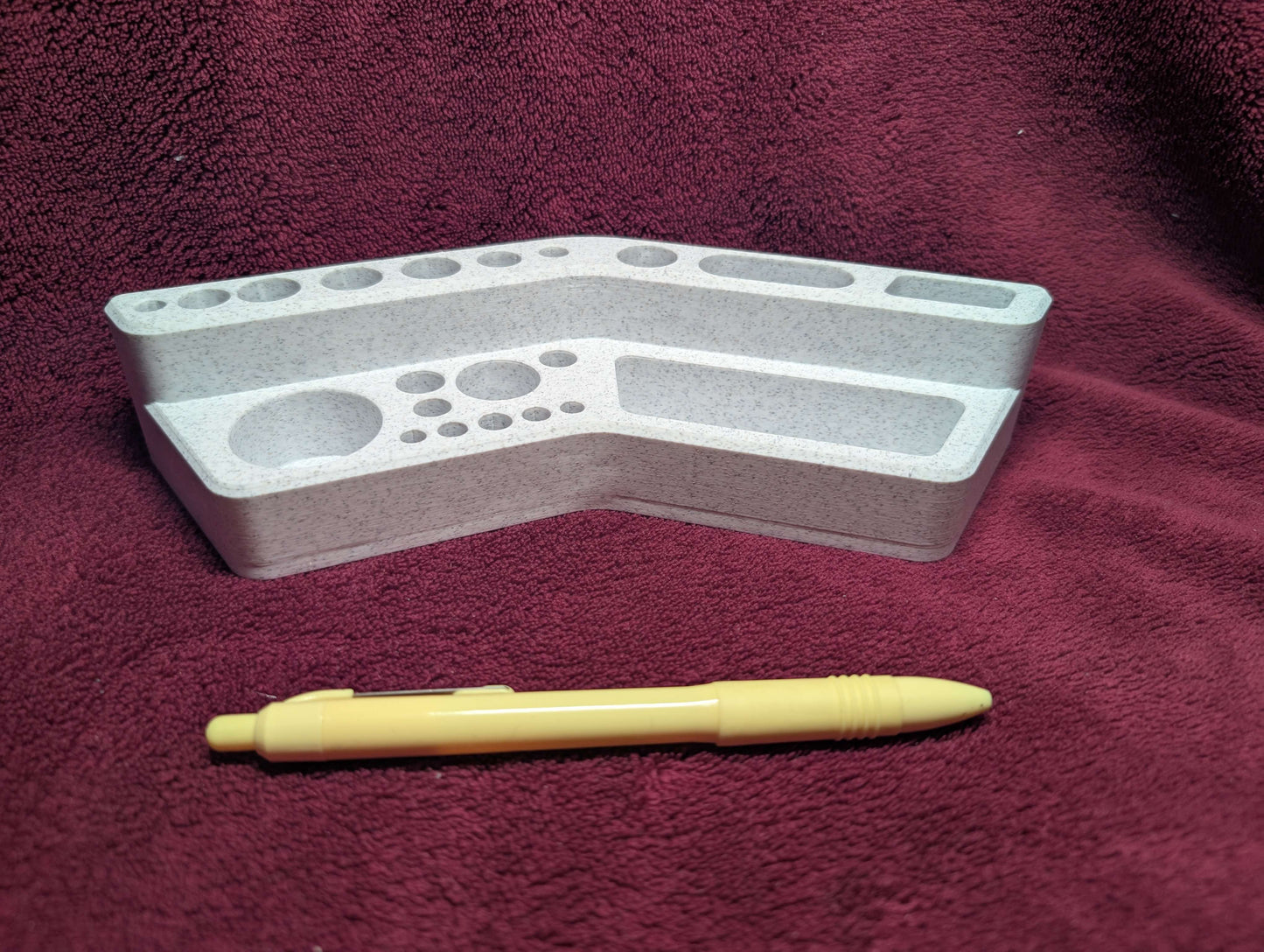 Fly Tying Bench Organiser - Bead tray and tool holders