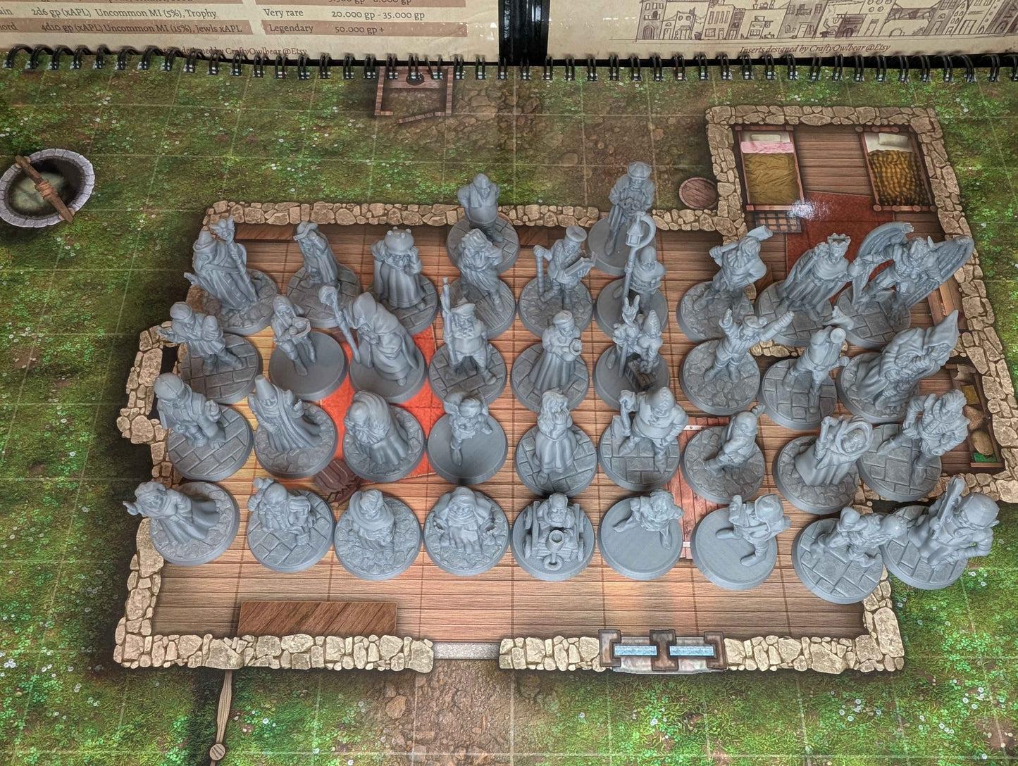 Medieval Habitantes de la Ciudad Npcs - 28mm Tabletop SDLA D&d Medieval Habitantes de la Ciudad Npcs - 28mm Tabletop SDLA D&d