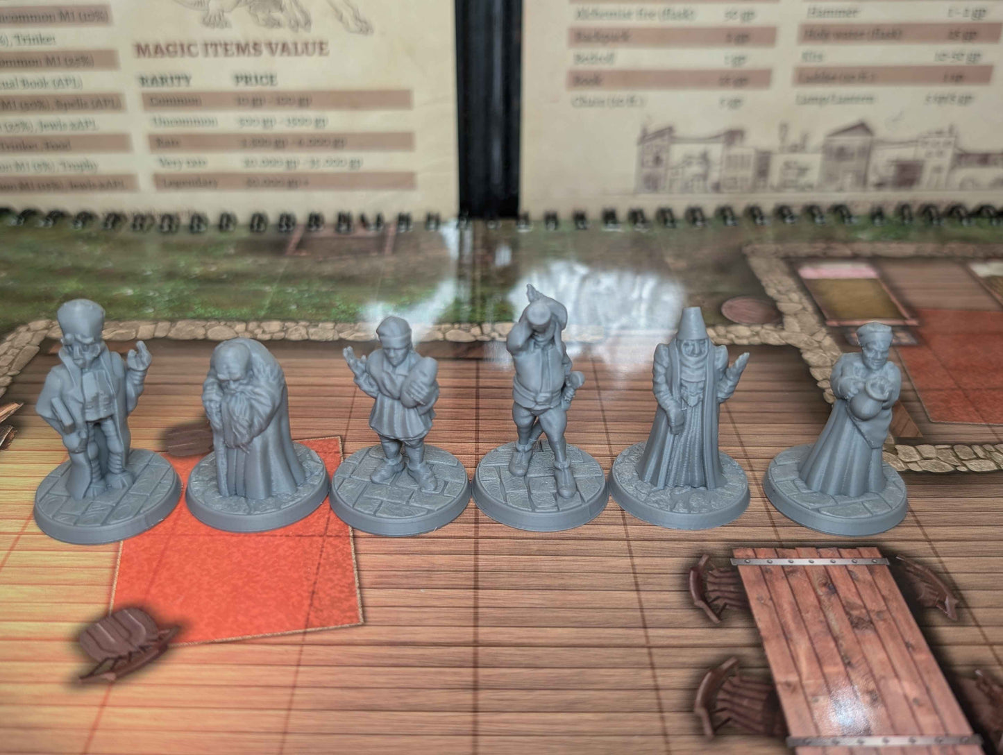 38 Townsfolk NPC Bundle -  Miniatures for D&D, Pathfinder and TTRPG