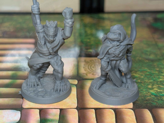 16 Lizardman Bundle -  Miniatures for D&D, Pathfinder and TTRPG