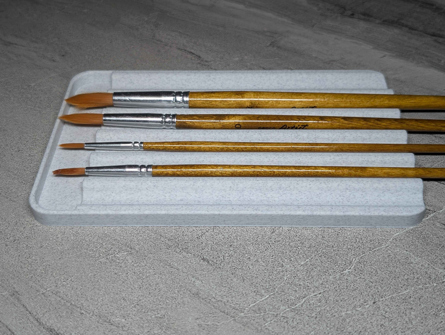 Paint Brush Rest and Drip Tray