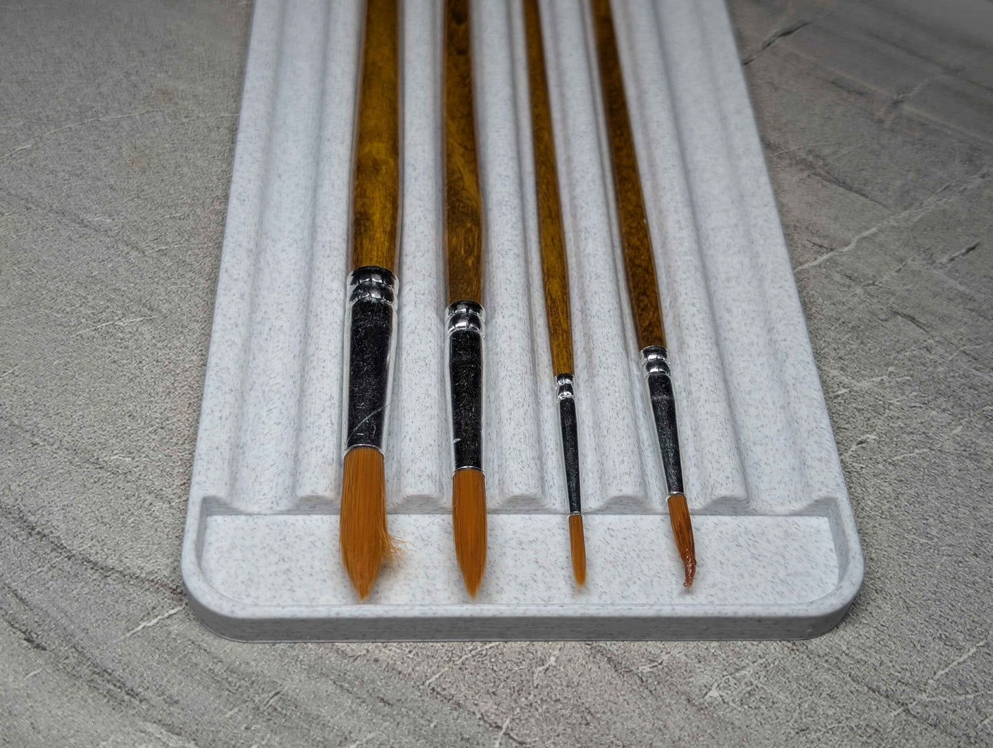Paint Brush Rest and Drip Tray