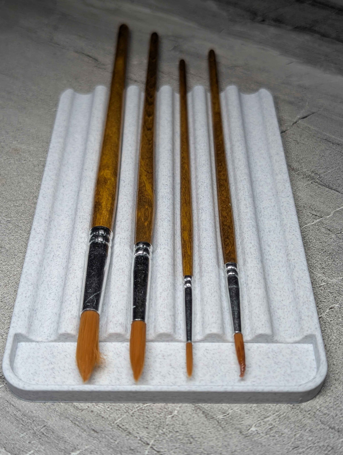 Paint Brush Rest and Drip Tray