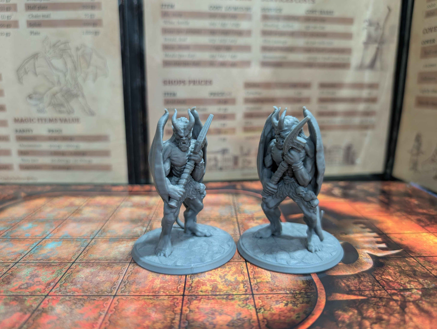 18 Demons and Hellspawn Miniatures for D&D, Pathfinder and TTRPG
