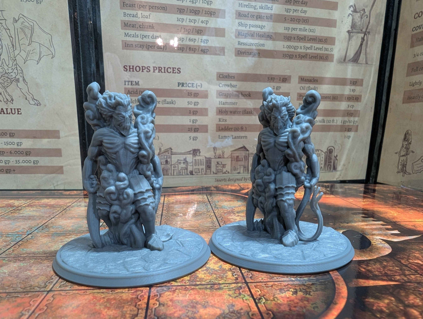 18 Demons and Hellspawn Miniatures for D&D, Pathfinder and TTRPG