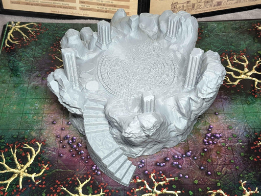 Place of Power, Arcane Circle Ruins, Terrain for Fantasy Tabletop, Dungeons and Dragons, Age of Sigmar, Warhammer 28mm Scenery